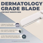 Dermaplaning Tool (6 Count) – Easy to Use Dermaplane Razor for Face – Facial Hair Removal for Women – Blade for Eyebrows a...