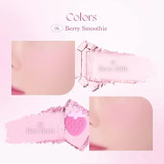Dasique Blending Mood Cheek #06 Berry Smoothie | 4 Blendable Shades in Lightweight Smooth Powder | Vegan | Pink Blush - Pr...