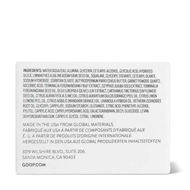 goop Beauty Microderm Face Exfoliator | At-Home Microdermabrasion with Glycolic Acid & Exfoliating Minerals | Smooths Skin...