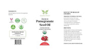 USDA Certified Organic Pomegranate Seed Oil (1 Oz) 100% Pure Natural, Hexane-Free, Face Moisturizer, Skin Hydration, Nails...