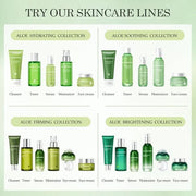 Aloderma Essential Aloe Soothing & Repairing Skin Care Set - 4 Pieces - Gel, Cleanser, Toner, Cream - Product Image