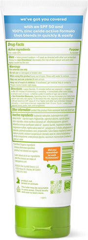 Babyganics SPF 50 Mineral Sunscreen Lotion, Sheer Blend, UVA UVB Protection, Octinoxate & Oxybenzone Free, Water Resistant...