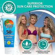 Reef Friendly Sunscreen SPF 50 Lotion, Mango Lime Scent Body Sunscreen Lotion, Rich in Anti Oxidants, Water Resistant Up t...