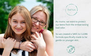 2-Pack All Natural Deodorant For Teen Girls 100% Natural Aluminum-Free Carcinogen Free Kids Deodorant For Girls Clinically...