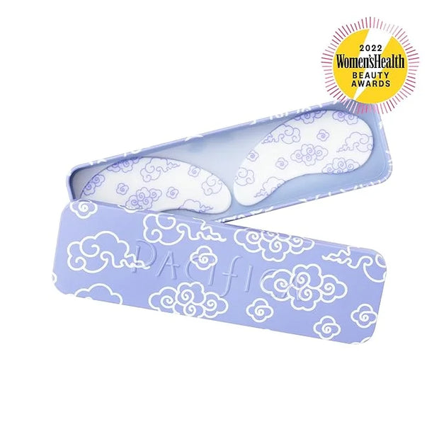 Pacifica Reusable Mask – Under Eye Mask Silicone Face Mask for Fine Lines & Dark Circles, Pair with Serum, Storage Tin Inc...