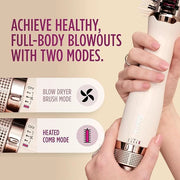 Shark HT202 SmoothStyle Heated Comb + Blow Dryer Brush, Dual Mode, for All Hair Types, Silk - Product Image