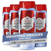 Old Spice Moisturizing Body Wash for Men, Hydro Wash, 2-in-1 Long Lasting Scent & Deep Hydration, 24/7 Shower Fresh, Smoot...