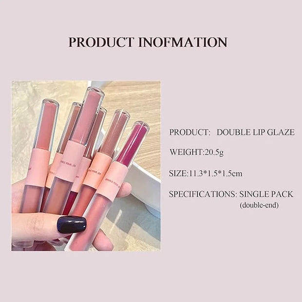 KWOLYKIM 2 In 1 Double Mirror And Matte Gloss,