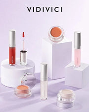 VIDIVICI Millennial Lip Oil #03 Merry Rose - Non-Sticky Dewy Gloss for Moisturized & Voluminous Lips - Natural Rosy Red Co...