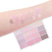 16Colors Pink Nude Taupe Basics Matte Eyeshadow Palette,Muted Pink Eye Shadow Makeup Travel Makeup Palette all in one Long...