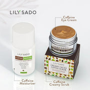 LILY SADO TEA+C™ Coffee & Matcha Face Moisturizer - Natural Vegan Caffeine Facial Cream w Green Tea & Arabica Coffee Beans...