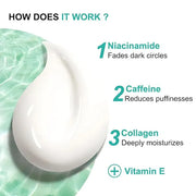 Caffeine Eye Cream, 2.5% Activity Retinol Eye Cream For Puffiness And Bags Under The Eyes Deep Moisturizing Anti-Wrinkle A...