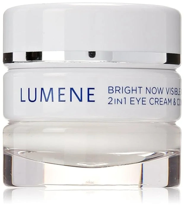 Lumene Bright Now Visible Repair 2 in 1 Eye Cream and Concealer, 0.57 Fluid Ounce - Product Image