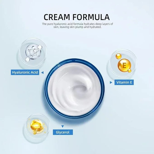 Hydro Boost Hyaluronic Acid Moisturizing Cream, Oil-Free, Suitable for Facial Moisturizers on Dry Skin ， Long Iasting Hydr...