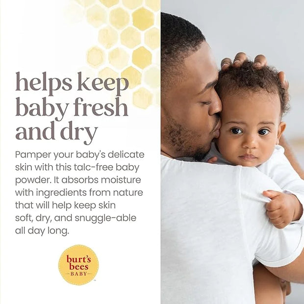 Burt's Bees Baby Dusting Powder, Mothers Day Gifts, Talc Free and Hypoallergenic for Safe and Gentle Comfort, 100% Natural...