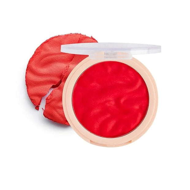 Revolution, Blusher Reloaded, Pressed Powder Face Blusher, Highly Pigmented & Long-Lasting Formula, Pop My Cherry, 0.26 oz...