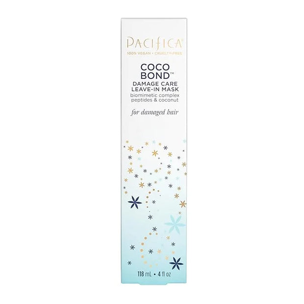 PACIFICA Beauty, Coco Bond Damage Care Leave-In Repair Mask Treatment, Dry & Damaged Hair from Bleach, Color, Chemical Ser...