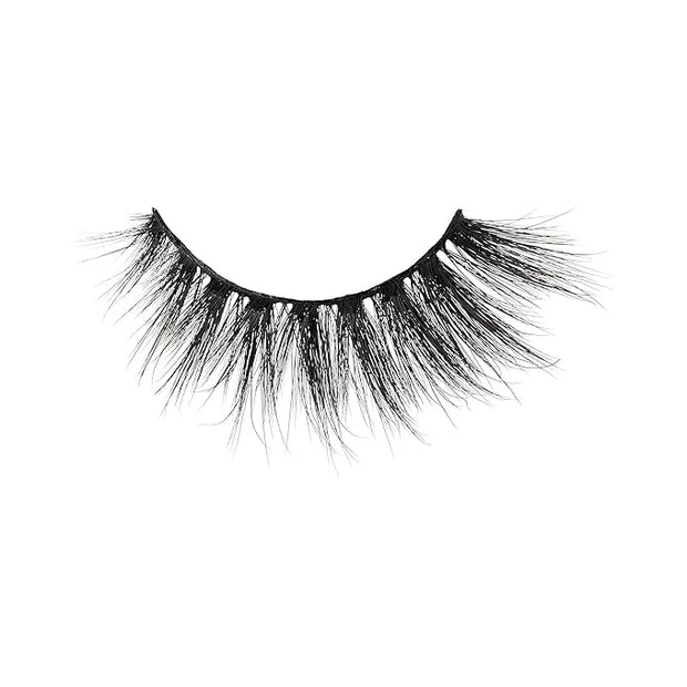 KISS Lash Couture Matte Black Faux Mink Eyelashes Multipack, Matte Twill, Black, Natural Looking, Cruelty-Free & Vegan, Ho...