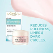 L'Oreal Paris Collagen Face Moisturizer Day and Night Cream, 1.7 oz + Dermo-Expertise Eye Defense Eye Cream, 0.5 oz - Prod...