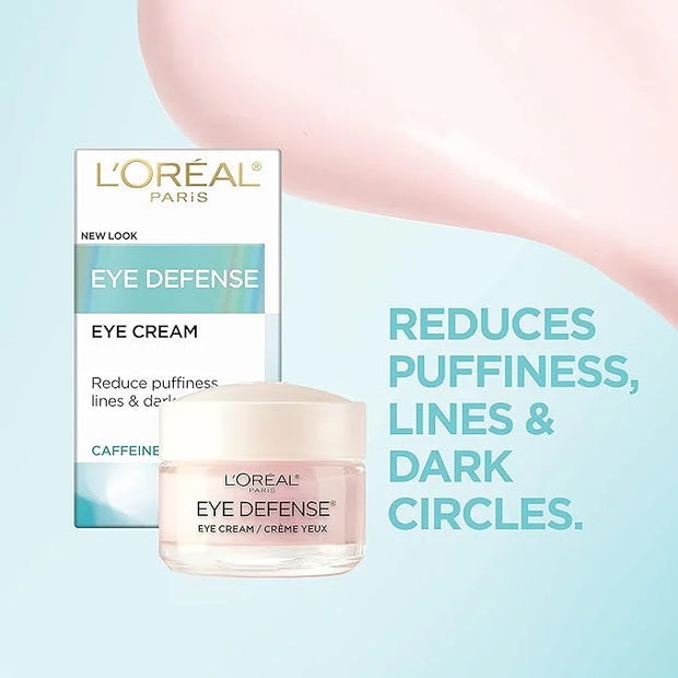 L'Oreal Paris Collagen Face Moisturizer Day and Night Cream, 1.7 oz + Dermo-Expertise Eye Defense Eye Cream, 0.5 oz - Prod...