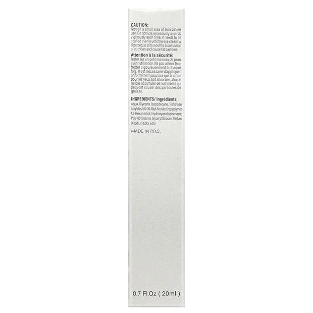 Caffeine eye cream and under