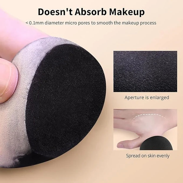 BEAKEY Makeup Sponge Set, 5 Pcs Foundation Blending