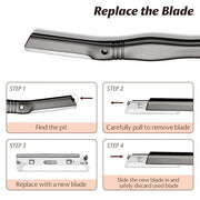 Eyebrow Razor, Dermaplaning Tool for Face, Face Razors for Women, Dermaplane Razor, Hair Removal and Exfoliation, Facial R...