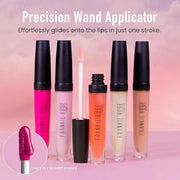 Frankie Rose Cosmetics Lip Gloss | Non-Sticky Formula, Long Lasting Lip Gloss, Bold Pigment & Hydrating Lip Gloss, Pressed...