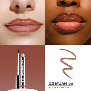 Sacheu Lip Liner Stay-N Peel Off Lip Stain — Long Lasting Matte Lip Tattoo Transfer Proof Lipstain Infused with Hyaluronic...