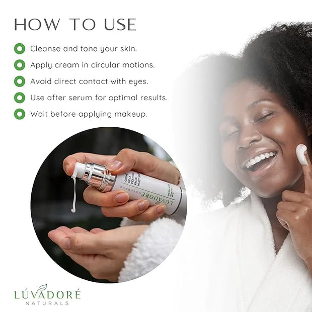 Crème De La Centella Moisturizer – Hydrating & Repairing Centella Soothing Cream with Aloe, Shea Butter & Green Tea, Thick...