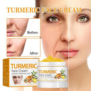 Turmeric Face Cream for Face - Natural Turmeric Moisturizer Cream for Soothing & Hydrating - Vitamin C Turmeric Anti Aging...
