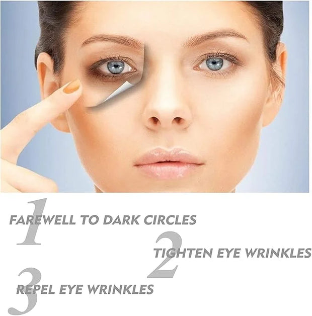 3PCS Retinol Eye Cream Stick, Hydrating Eye Balm, Retinol Eye Cream for Dark Circles and Puffiness, Eye Serum Balm Skin Ca...