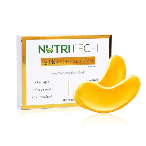 Under Eye Patches, 24K Gold Collagen Under Eye Mask Anti-Aging, Under Eye Treatment Mask for Puffy, Dark Circles, Wrinkles...