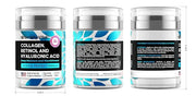 SimplyVital Collagen, Retinol & Hyaluronic Acid Cream - Anti-Aging Retinol Cream for Face, Neck & Décolleté - Made in USA ...