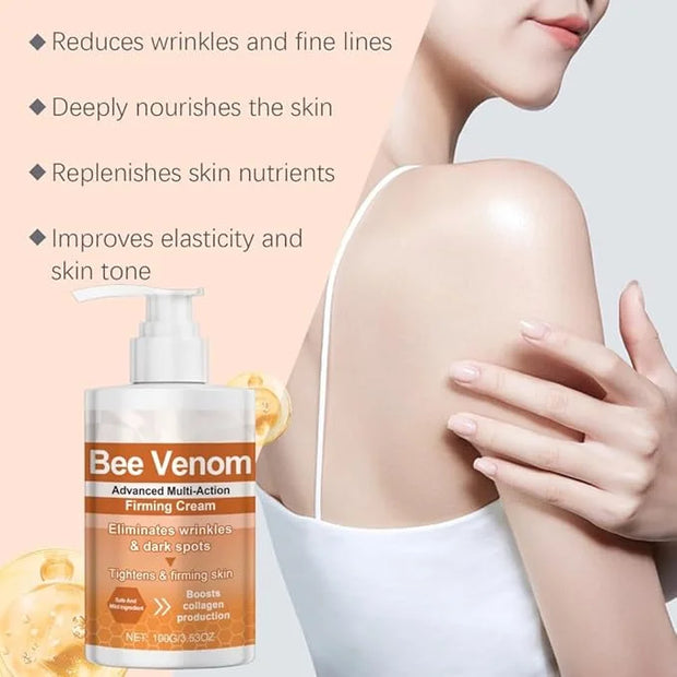 BotoxBee Advanced Multi-Action Firming Cream | Natural Bee Venom Formula for Lifting, Toning & Hydration | Anti-Aging Mois...