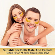 Under Eye Patches (48 Pairs) - 24K Gold Eye Masks Enriched with Abundant Collagen | Diminish Dark Circles and Puffiness | ...
