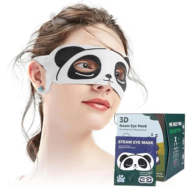 Visible Steam Eye Masks for Dry Eyes, 20-Pack Warm Eye Mask, Reduce Puffiness & Dark Circles, Disposable Eye Mask, Soothe ...