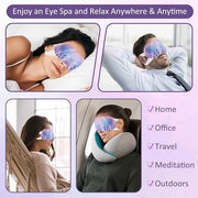 Scienbeauty Steam Eye Mask 20 Packs Lavender Heated Eye Mask Disposable Warm Eye Compress for Dry Eyes,Self Heating Moist ...