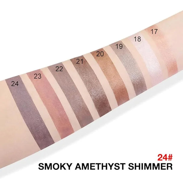 evpct Smoky Amethyst Shimmer Cream Eye Shadow Brightener Sticks Set for Eyes, Smoky Shimmery Matte Pencil Eye shadow Appli...