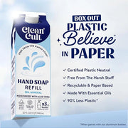 Cleancult - Liquid Hand Soap Refills - Sea Minerals - Gentle On Sensitive Skin - Made with Aloe Vera & Essential Oils - Ec...
