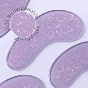 MAREE Violet Eye Gels - Marine Collagen Under Eye Patches for Puffy Eyes - Undereye Mask Patches for Women - Moisturizing ...