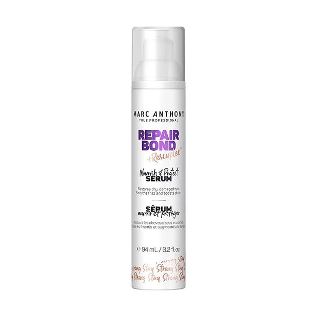 Marc Anthony Hair Serum for Frizzy & Damaged Hair, Repair Bond + Rescuplex Strength & Protect Serum - 3.2 fl oz - Product ...
