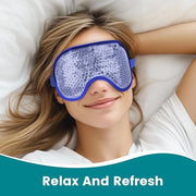 NEWGO Cooling Eye Mask for Puffy Eyes, Cold Eye Mask Eye Ice Pack for After Eyes Surgery, Tension Stress Relief, Itchy Eye...