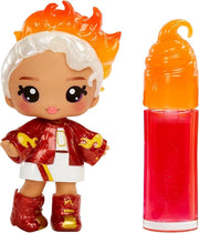 Yummiland Lip Gloss Doll - Amber Cinnamon, with DIY Lip Gloss Kit, Ages 4+ - Product Image
