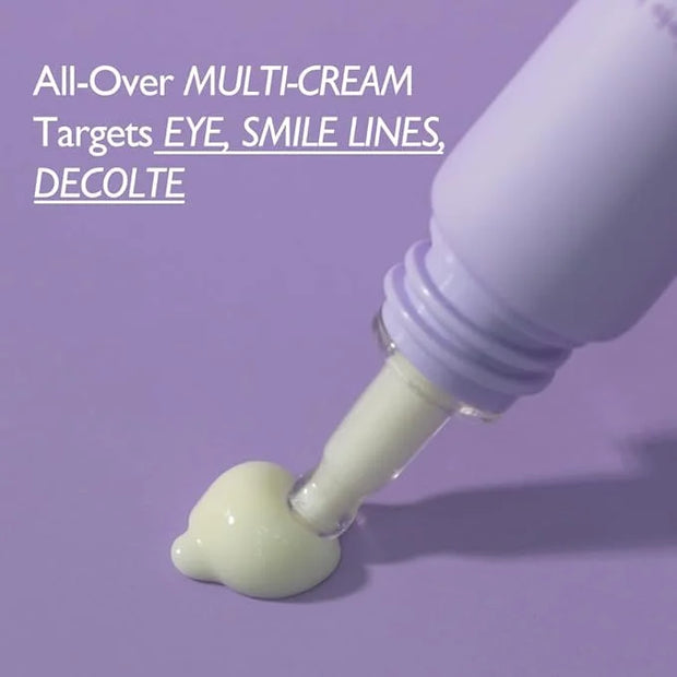 Retin-Collagen 3D Core Eye Cream – Anti-Aging Eye Cream with Bakuchiol & 7 Collagens, Firms & Hydrates Delicate Areas, Lig...