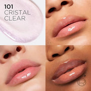 L'Oreal Paris Plump Ambition Hyaluron Lip Oil, 24 HR Lip Gloss with Hyaluronic Acid, Volumizing Formula with Glass-Like Sh...