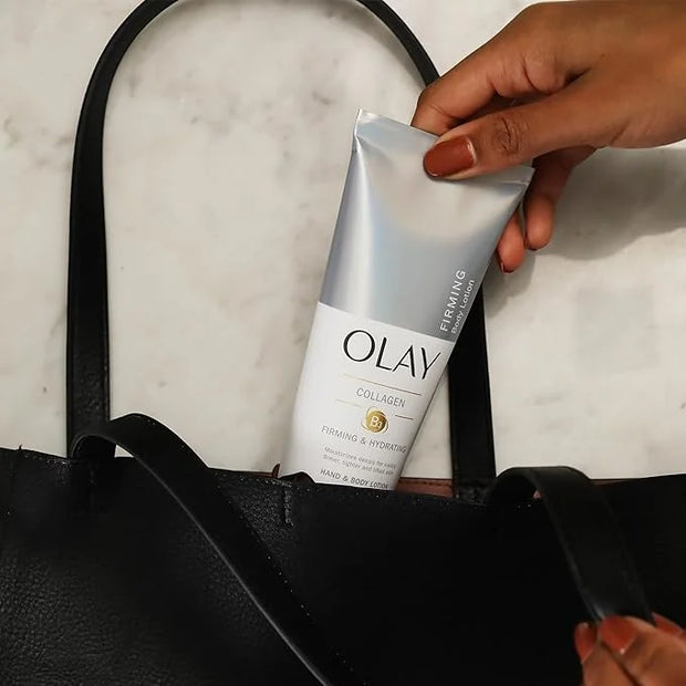 Olay Firming & Hydrating Hand and Body Lotion with Collagen, 6 fl oz Tube (Pack of 3) - Product Image