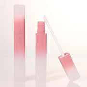 COSIDEA 15pcs 5ml Irregular rectangle empty lip gloss tubes bulk with wand unique Gradient pink lipgloss tube - Product Image