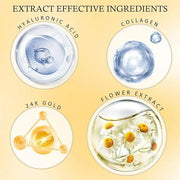 24 Pairs Under Eye Patches for Puffy Eyes and Dark Circles, Collagen Under Eye Mask Skin Care Products, Snail Mucin Eye Pa...