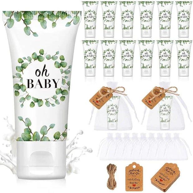 36 Sets Sunscreen for Baby Shower Party Favors SPF 30 Baby Shower Mini Sunscreen Lotion 1 oz Resistant Travel Sunscreen Bu...